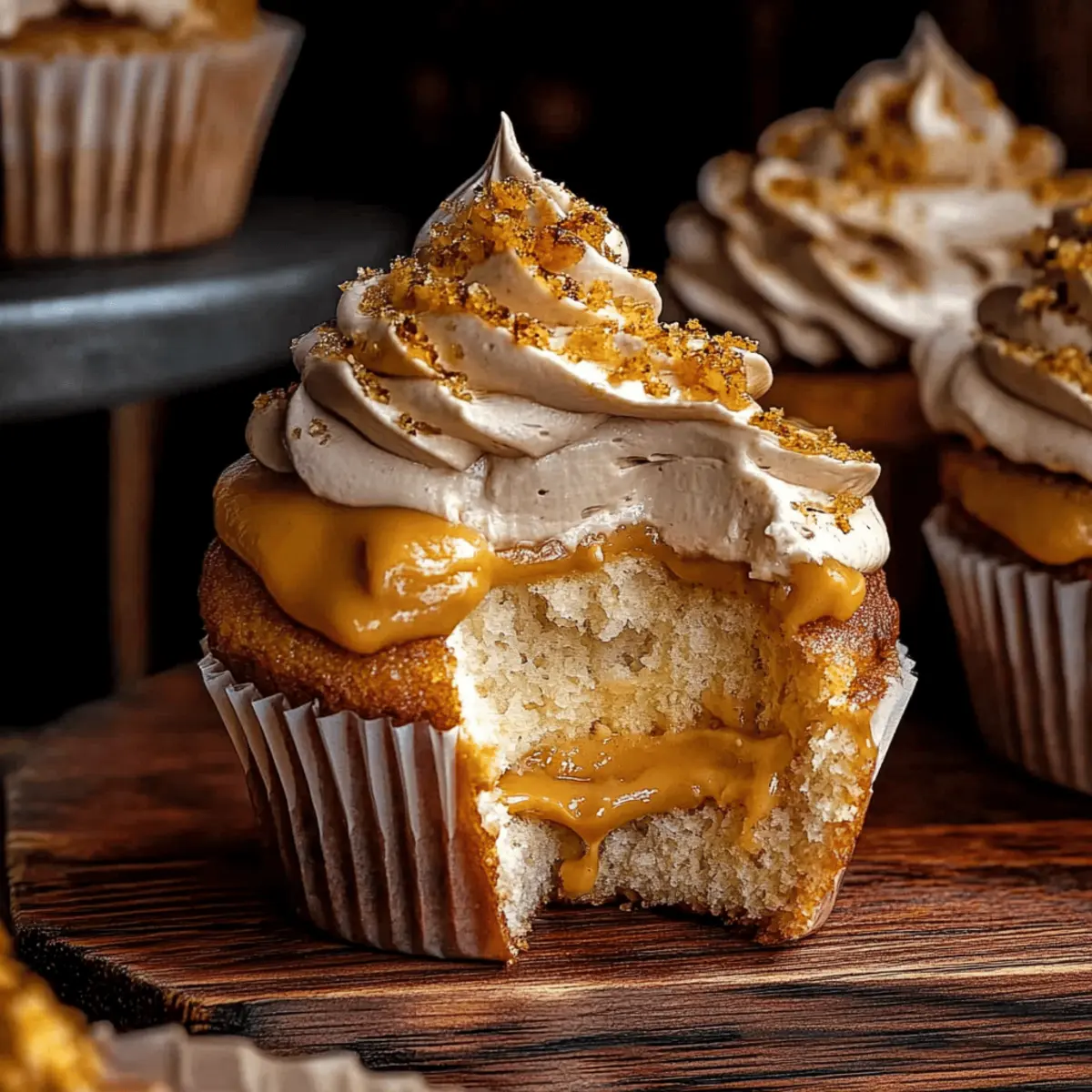 Butterbeer Cupcakes