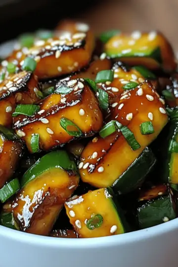 Hibachi Zucchini