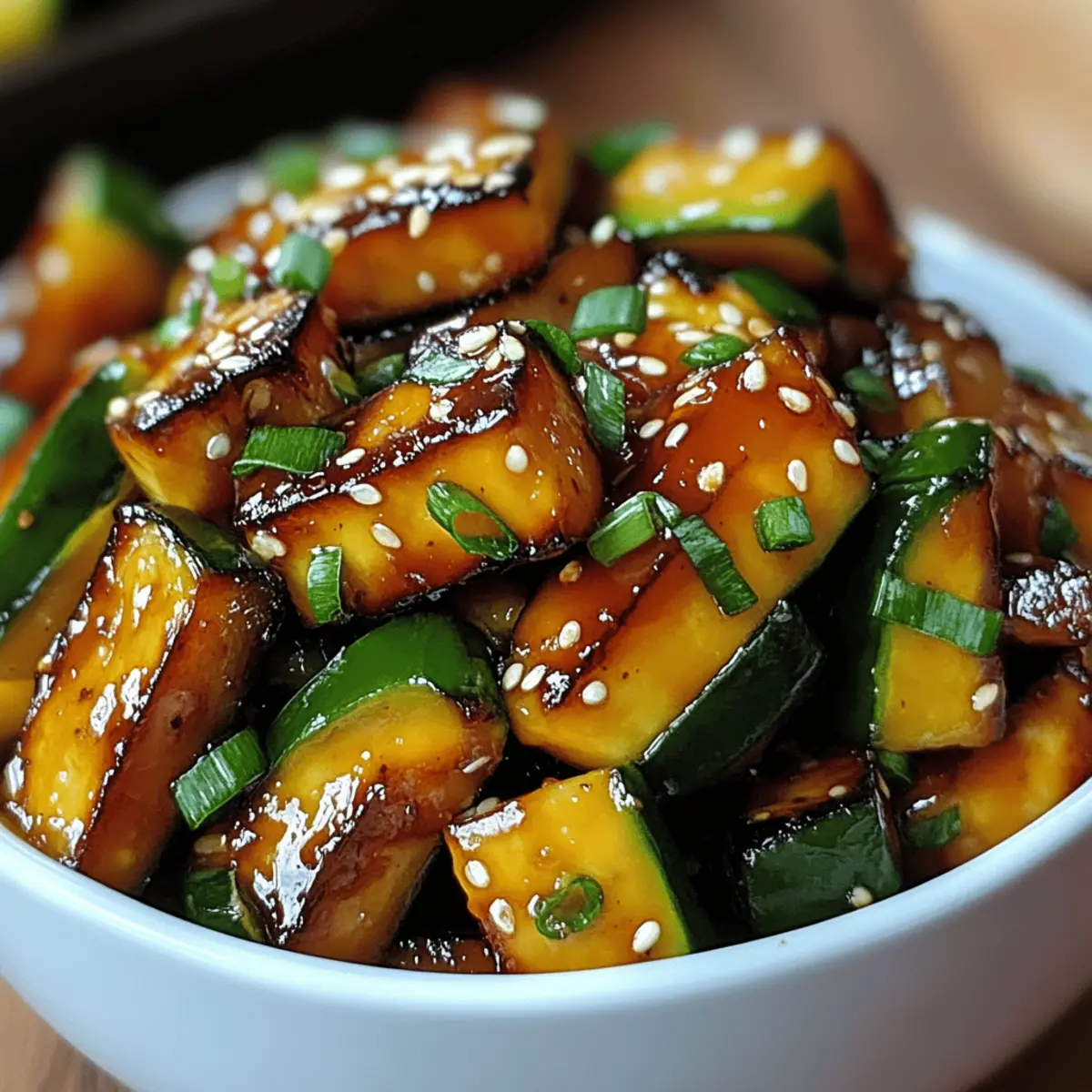 Hibachi Zucchini