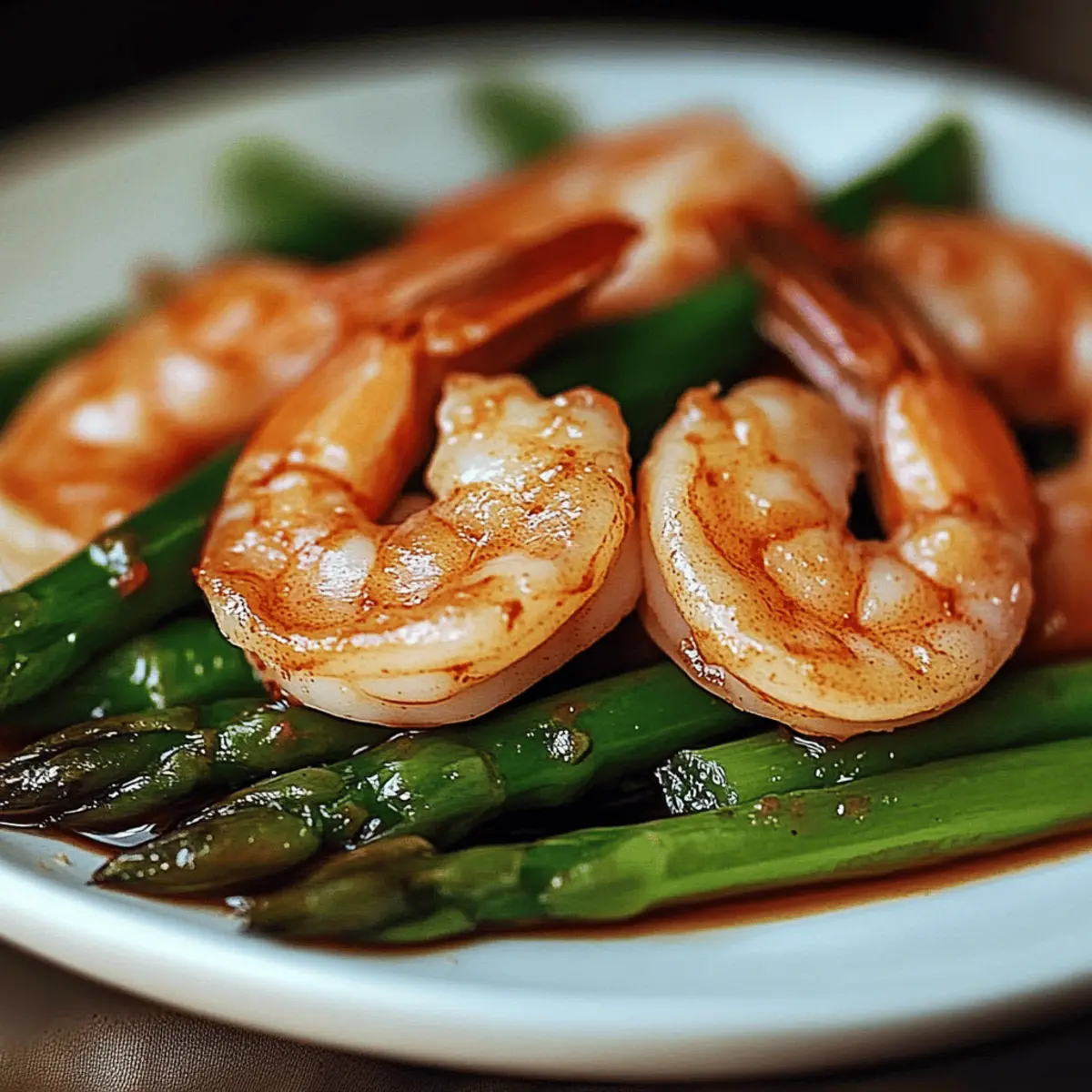 Shrimp Asparagus Stir Fry