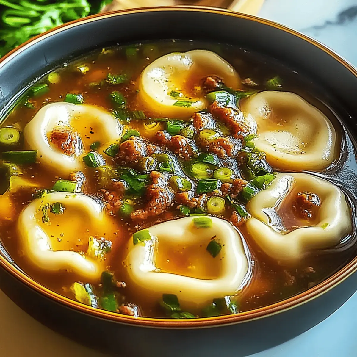 Gyoza Soup