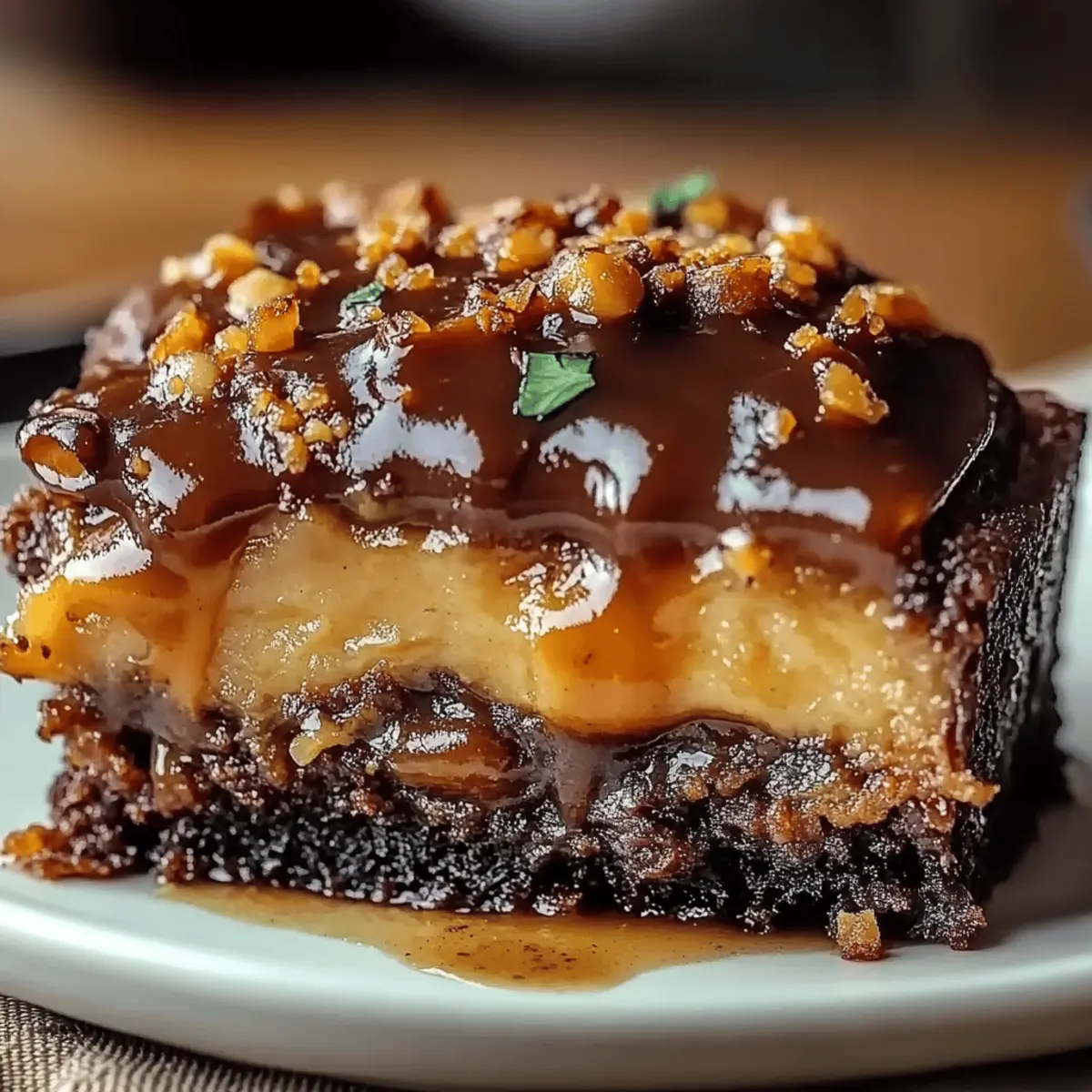 Chocolate Caramel Dump Cake