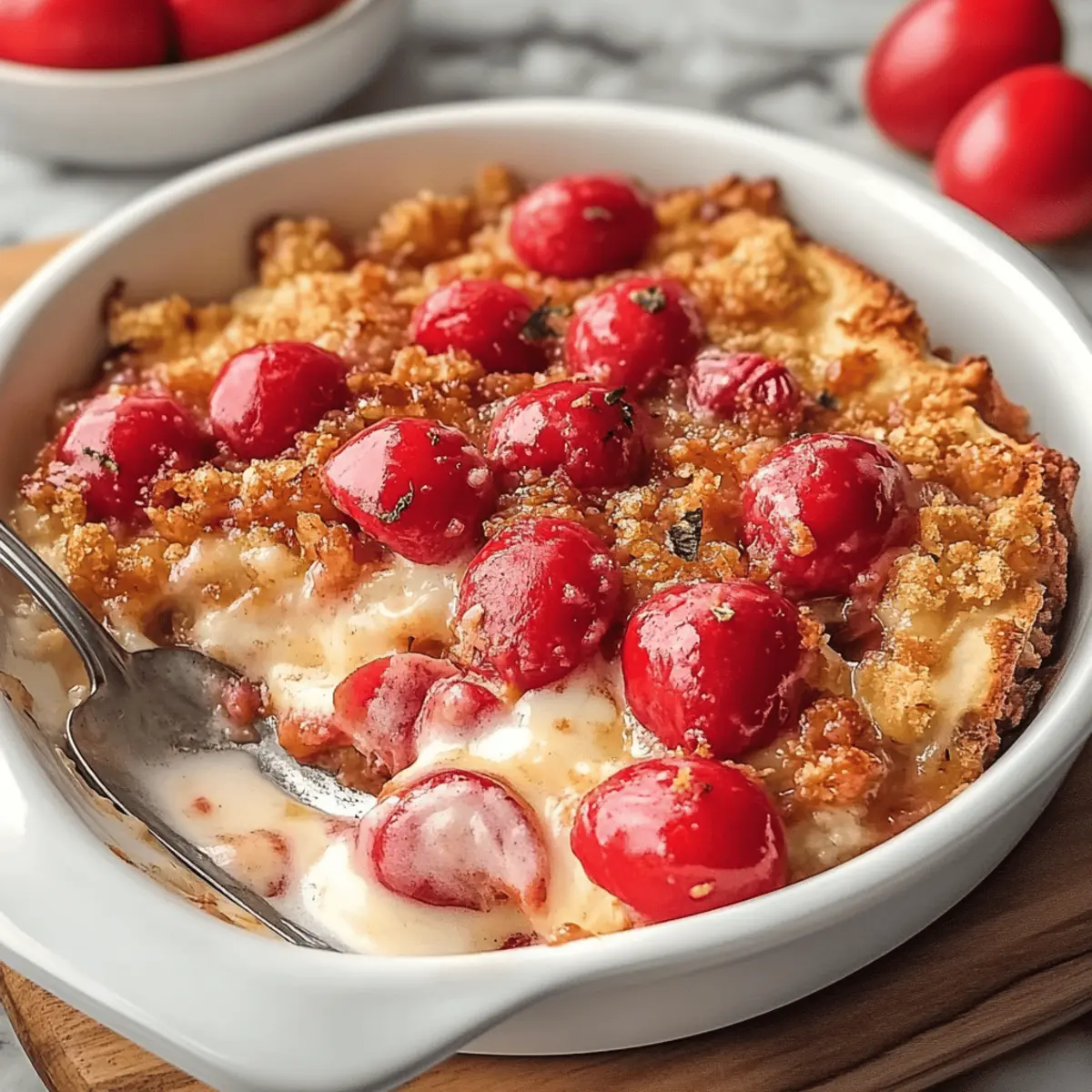 Cherry Crumble