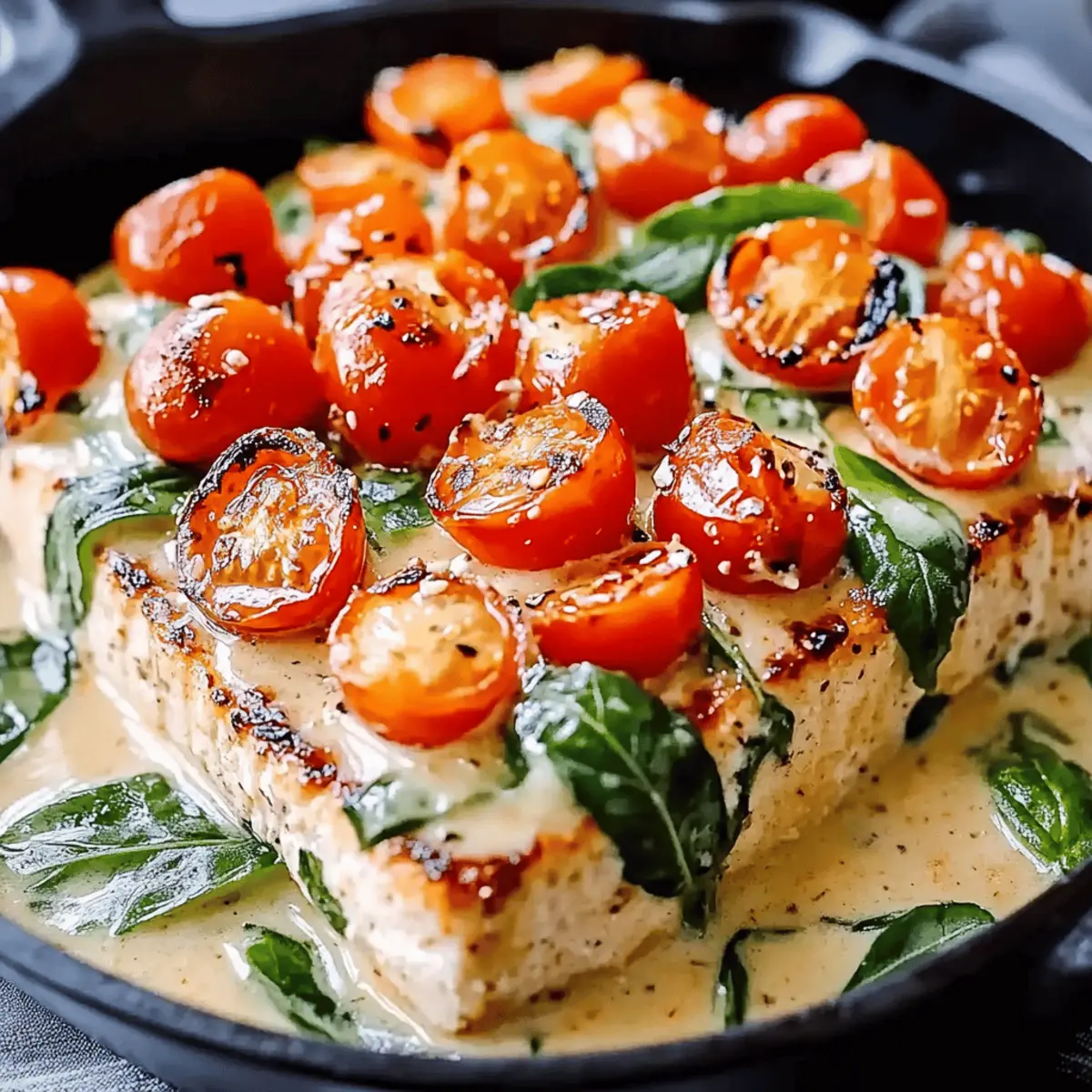 Creamy Tuscan Salmon