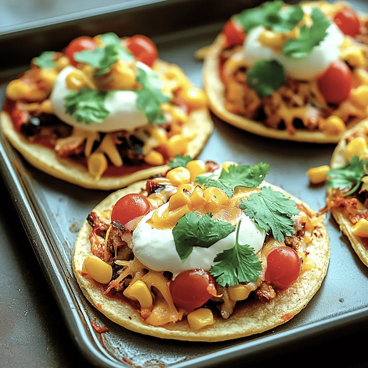 Mexican Rotisserie Chicken Tostadas