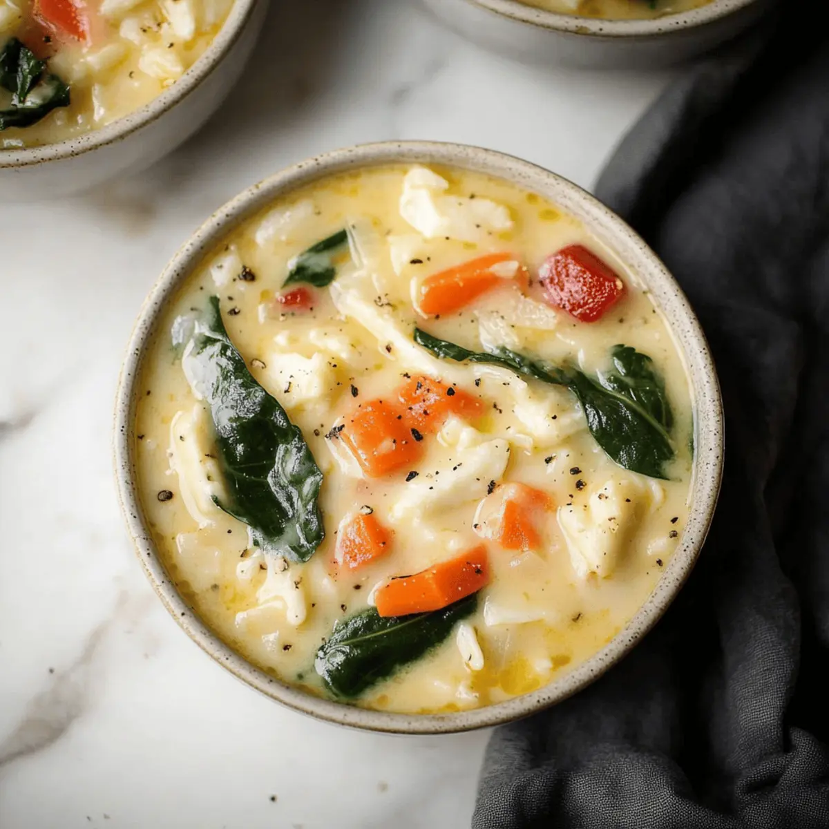 Creamy Turkey Orzo Soup