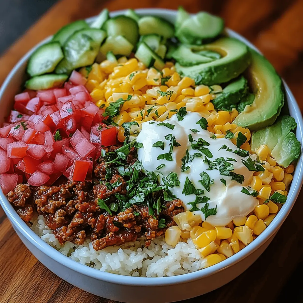 Taco Rice Bowl