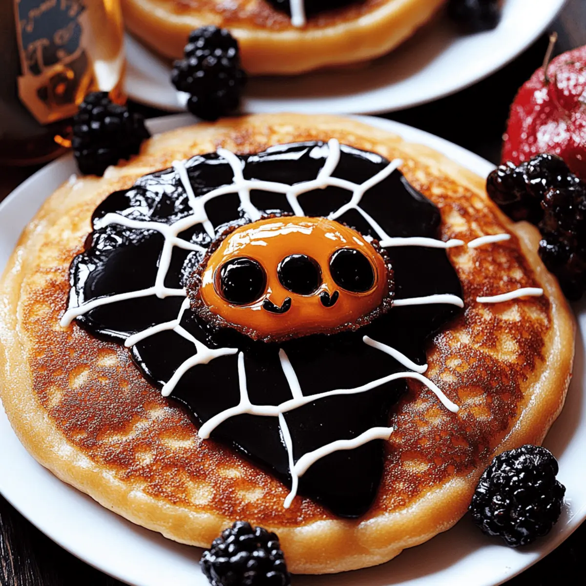 Spider Pancakes