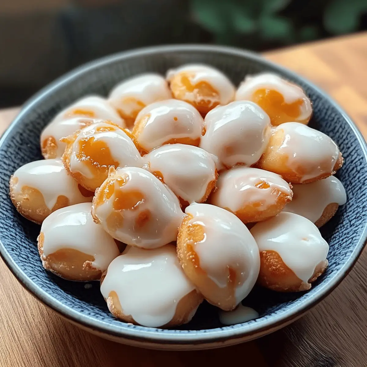 Glazed Lemon Donut Holes
