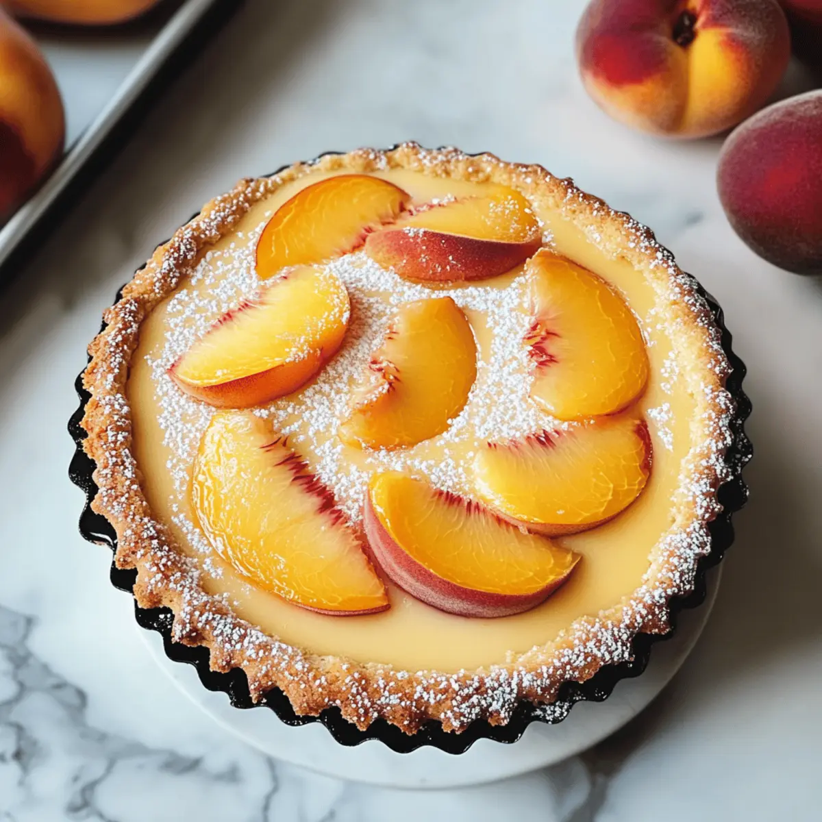 Fresh Peach Cake