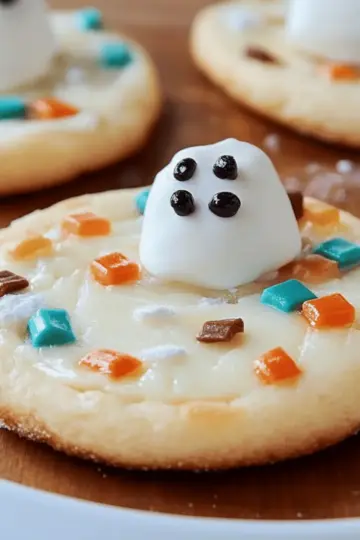 Melted Snowman Cookies