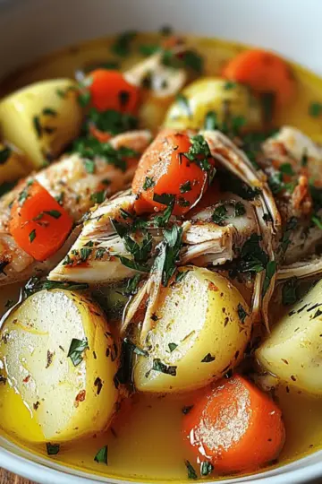 Chicken Soup with Potatoes