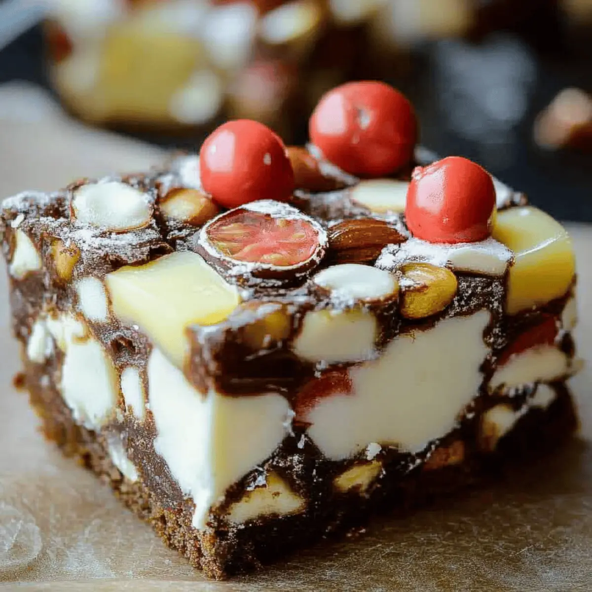 Christmas Rocky Road