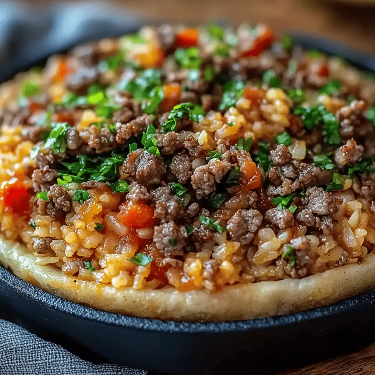 Dirty Rice with Ground Beef