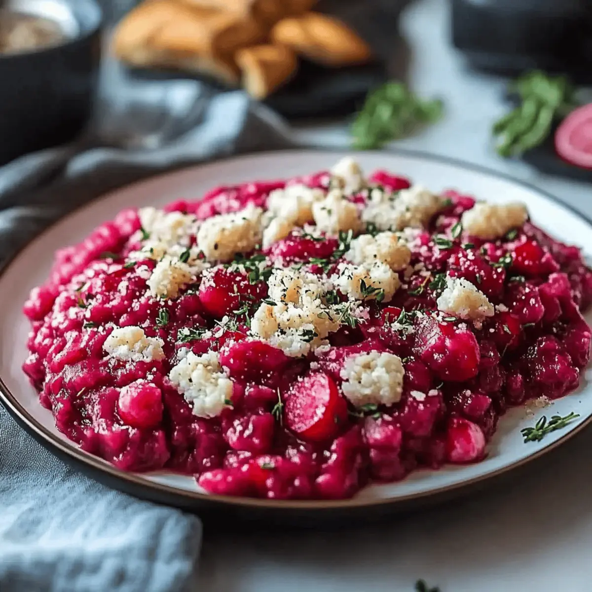 Beet Risotto