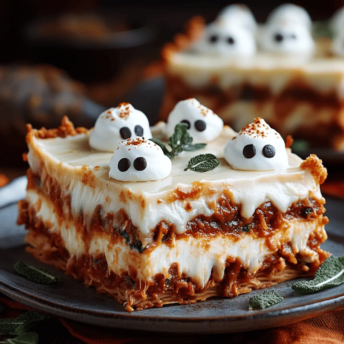 Ghostly Lasagna