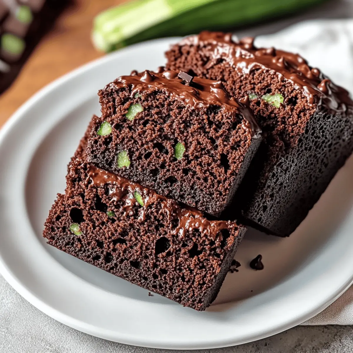 Double Chocolate Zucchini Bread