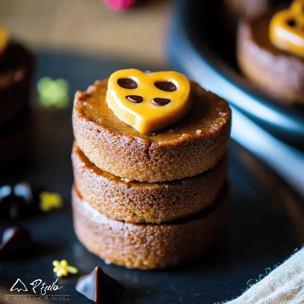 Mini Pumpkin Cheesecake Jack-O’-Lanterns