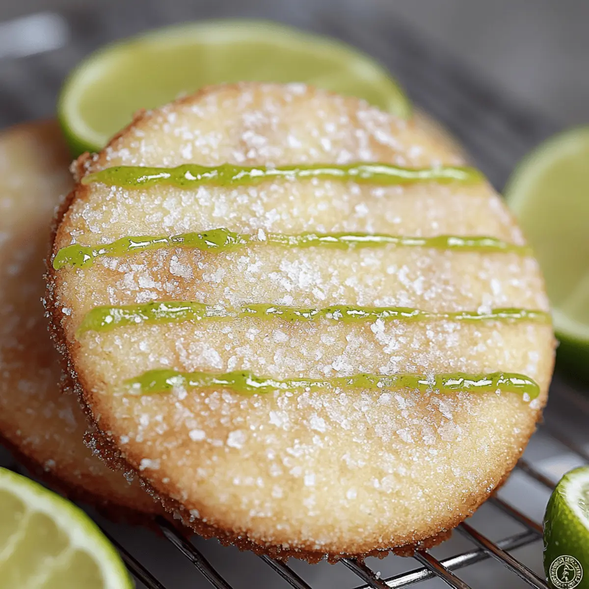 Lime Sugar Cookies