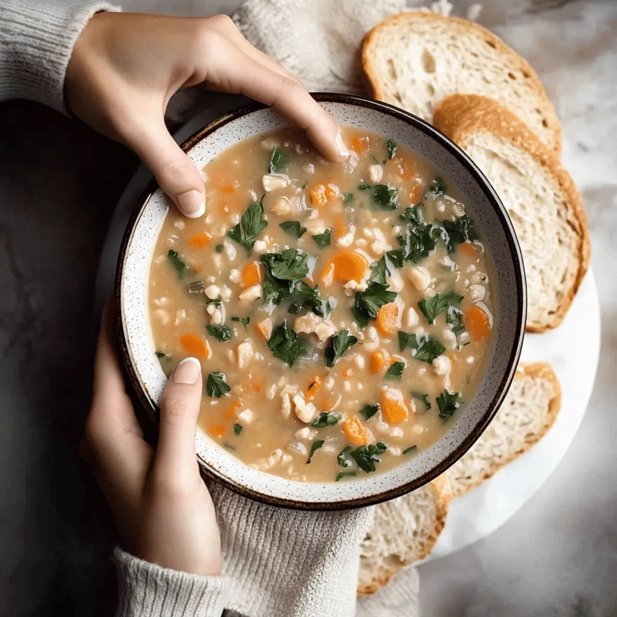 White Bean Soup with Kale