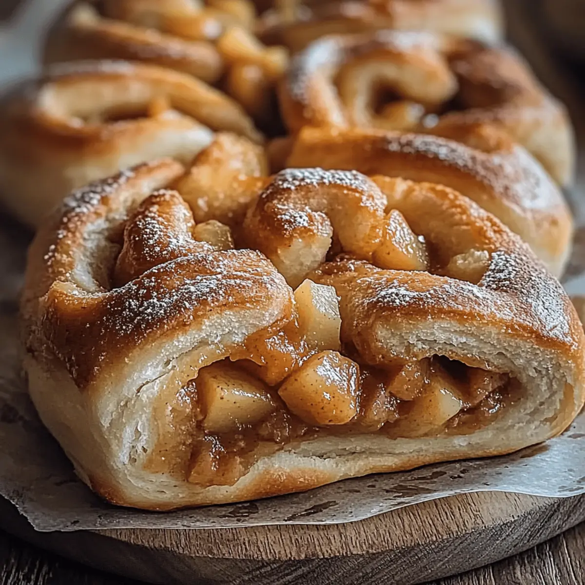 Vegan Apple Cinnamon Buns