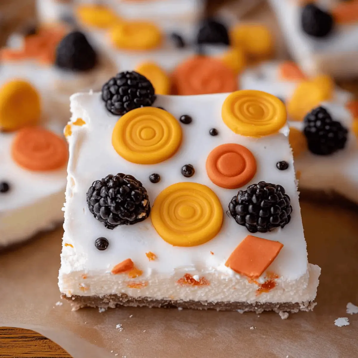 White Chocolate Halloween Oreo Bark