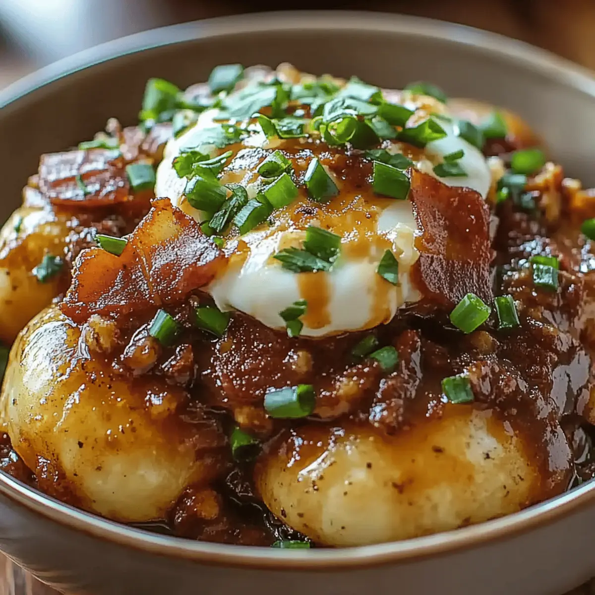 Mississippi Mud Potatoes