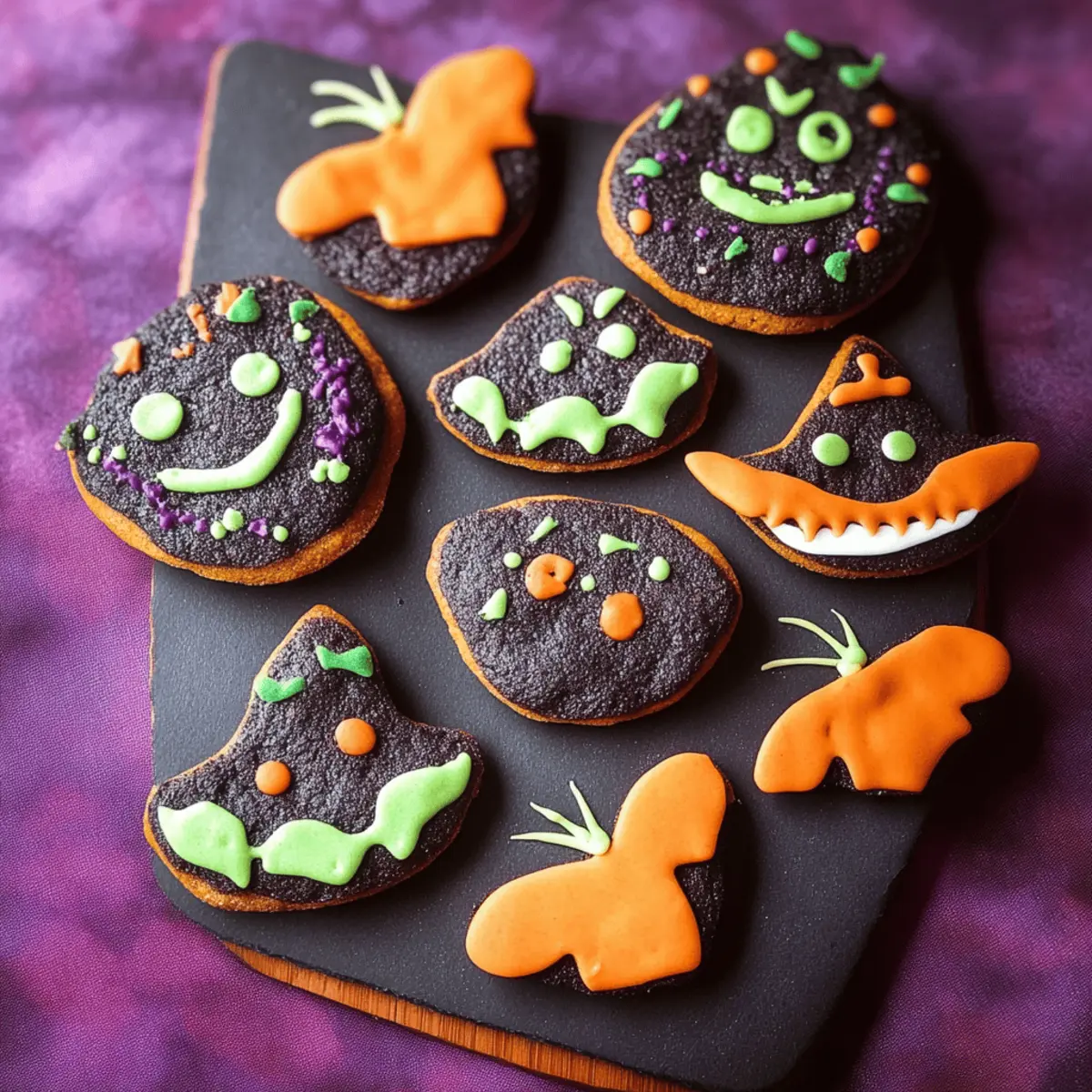 Halloween Decorated Cookies