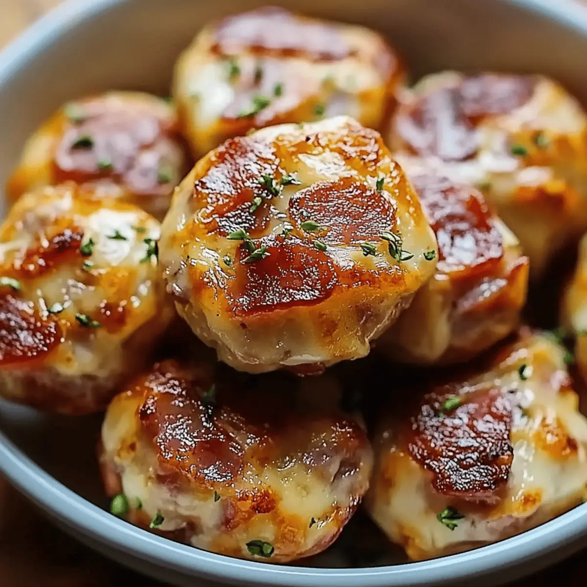 Beef Bacon & Cheddar Cheese Muffins