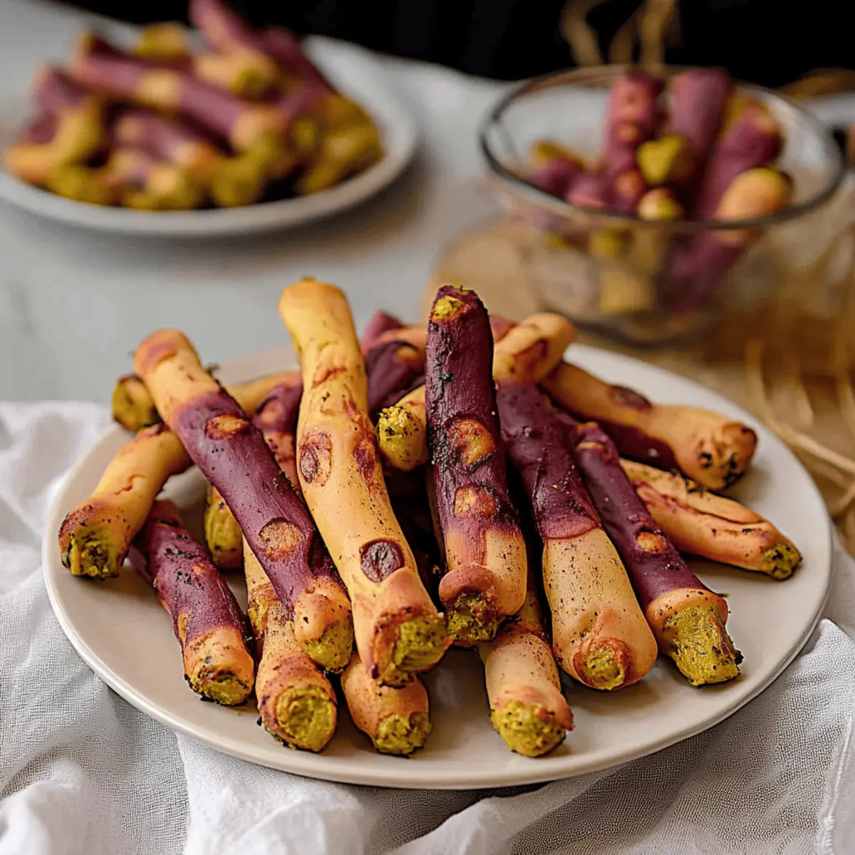 Creepy Witch Finger Cookies