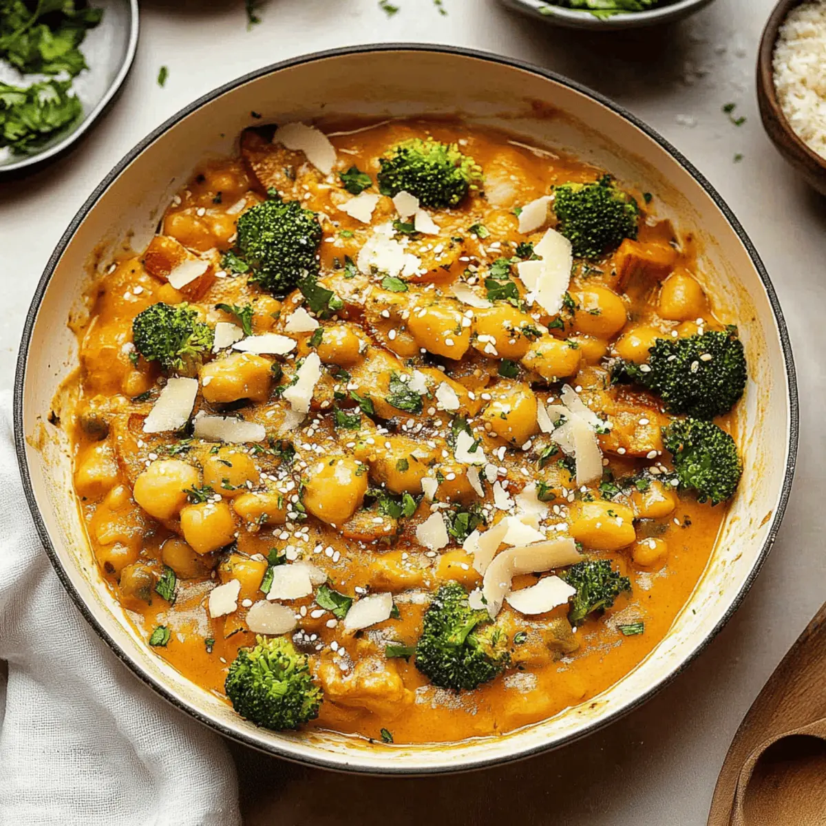 Pumpkin Curry with Chickpea
