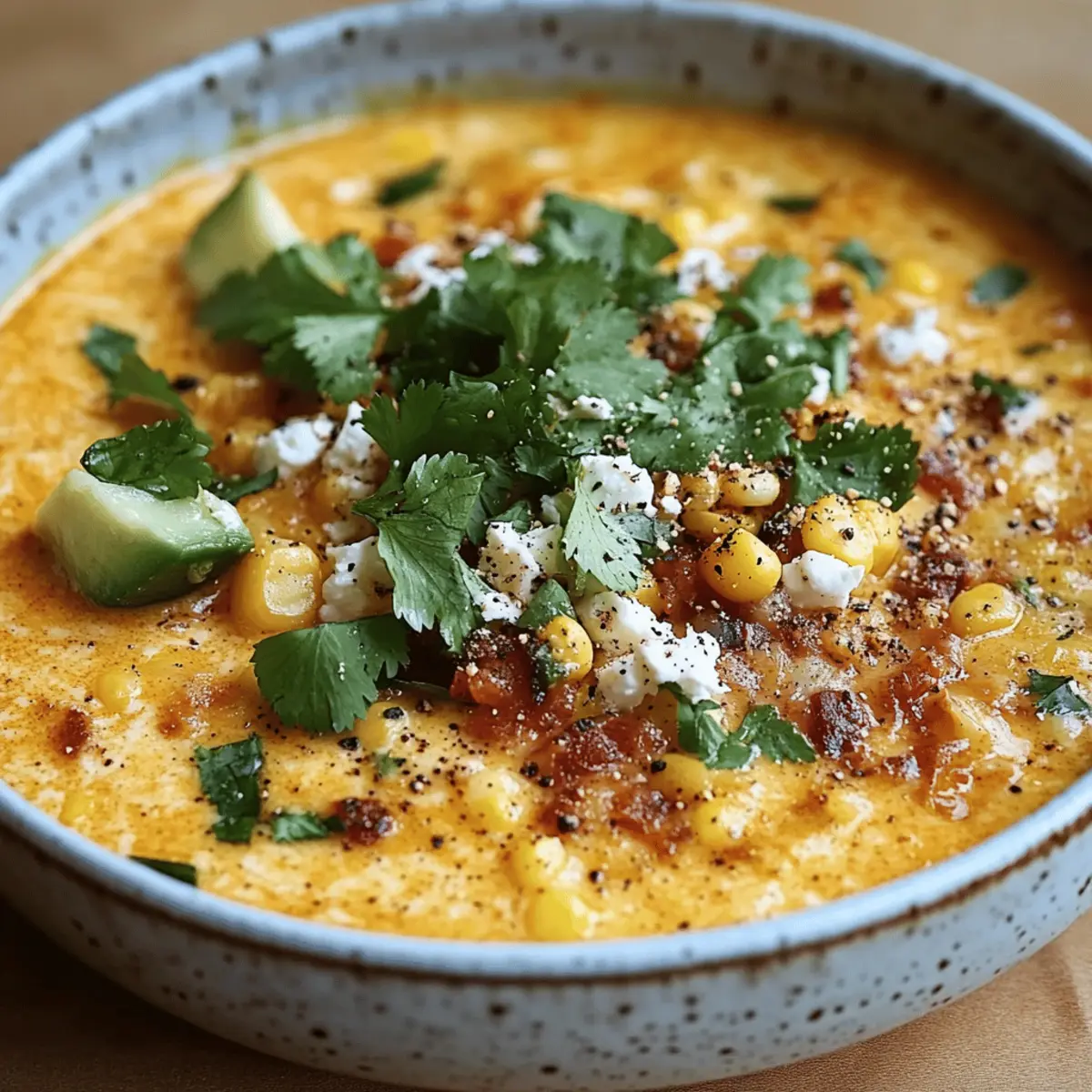 Mexican Street Corn Soup