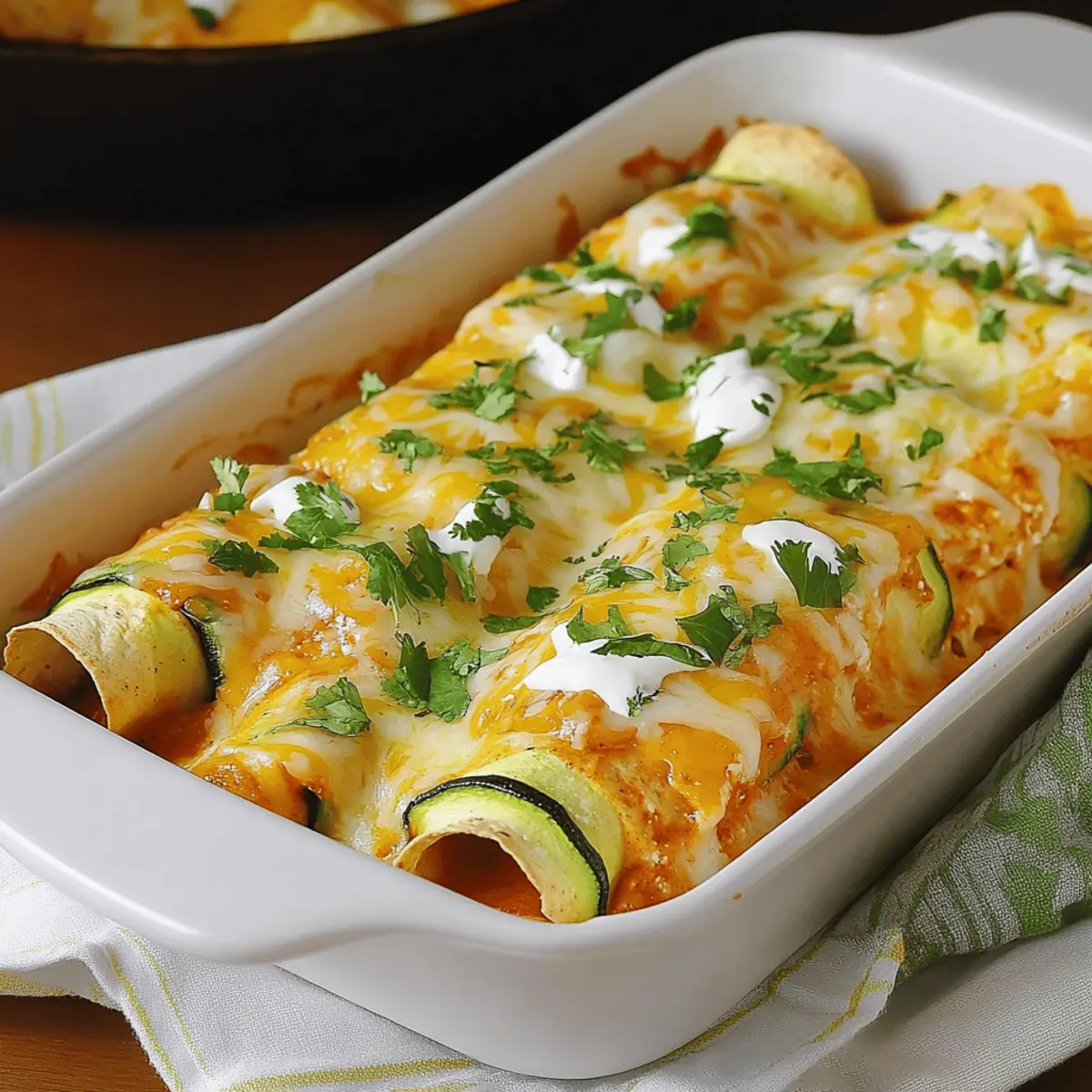 Zucchini Enchiladas
