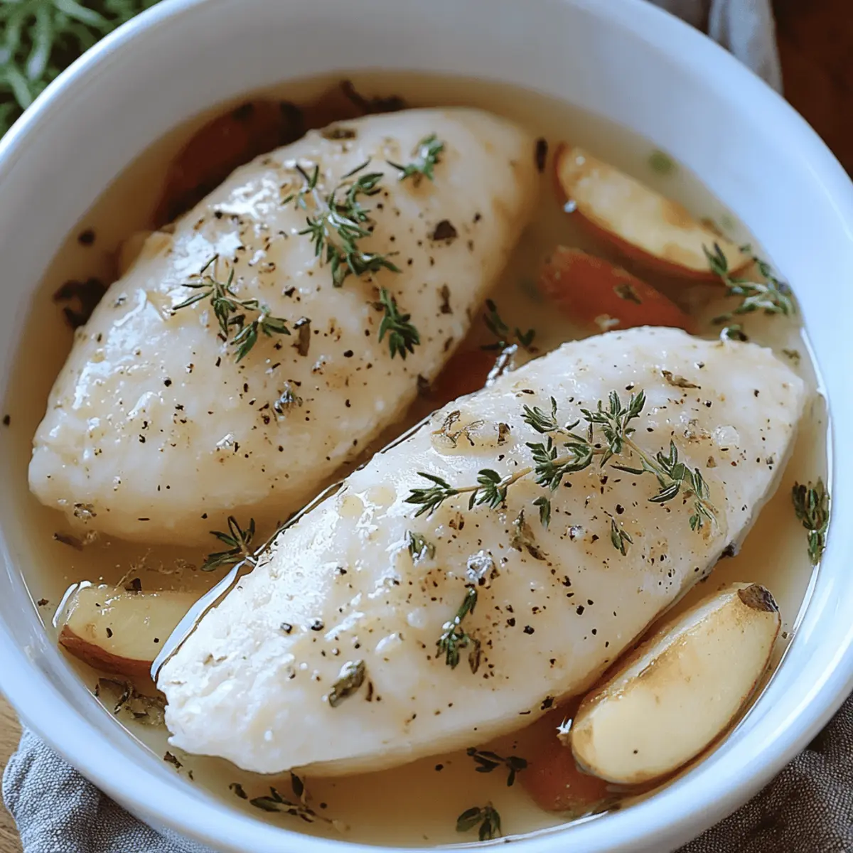 Boiled Chicken Breast