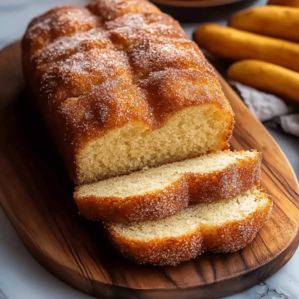 Cinnamon Sugar Donut Bread