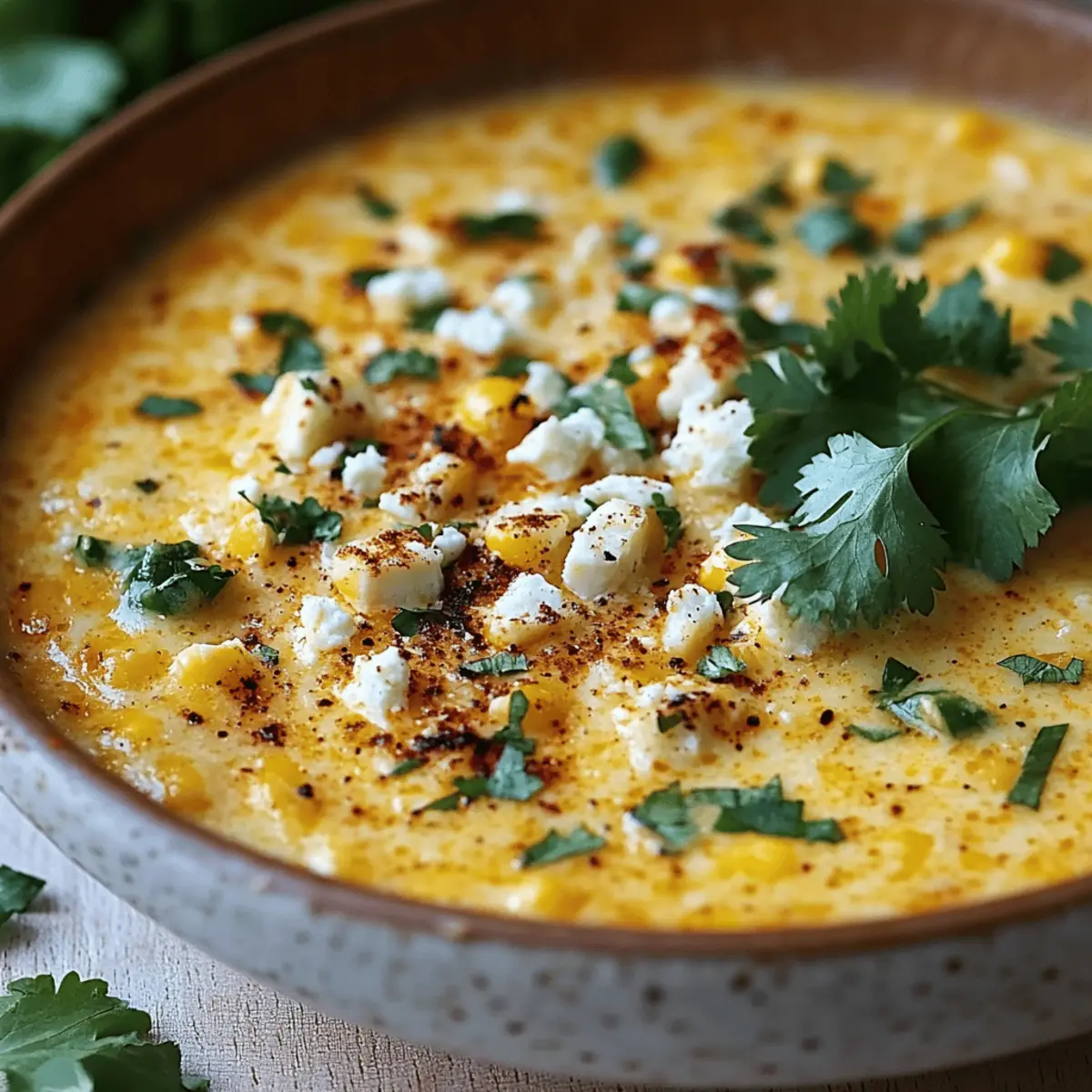 Mexican Street Corn Soup
