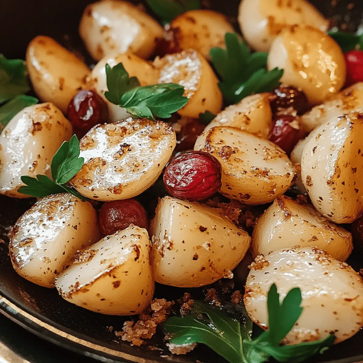 Roasted Garlic Parmesan Potatoes