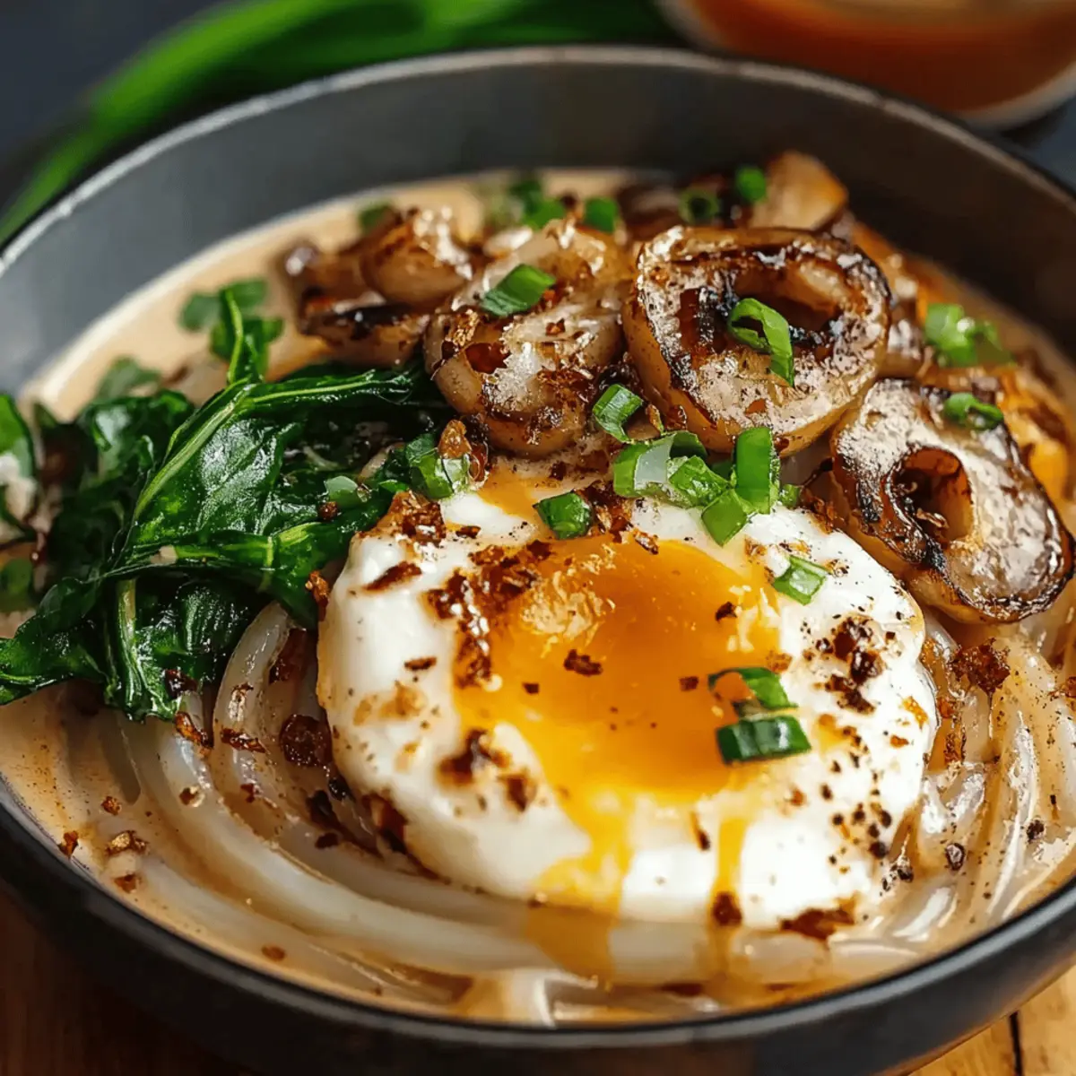 Creamy Miso Udon Soup
