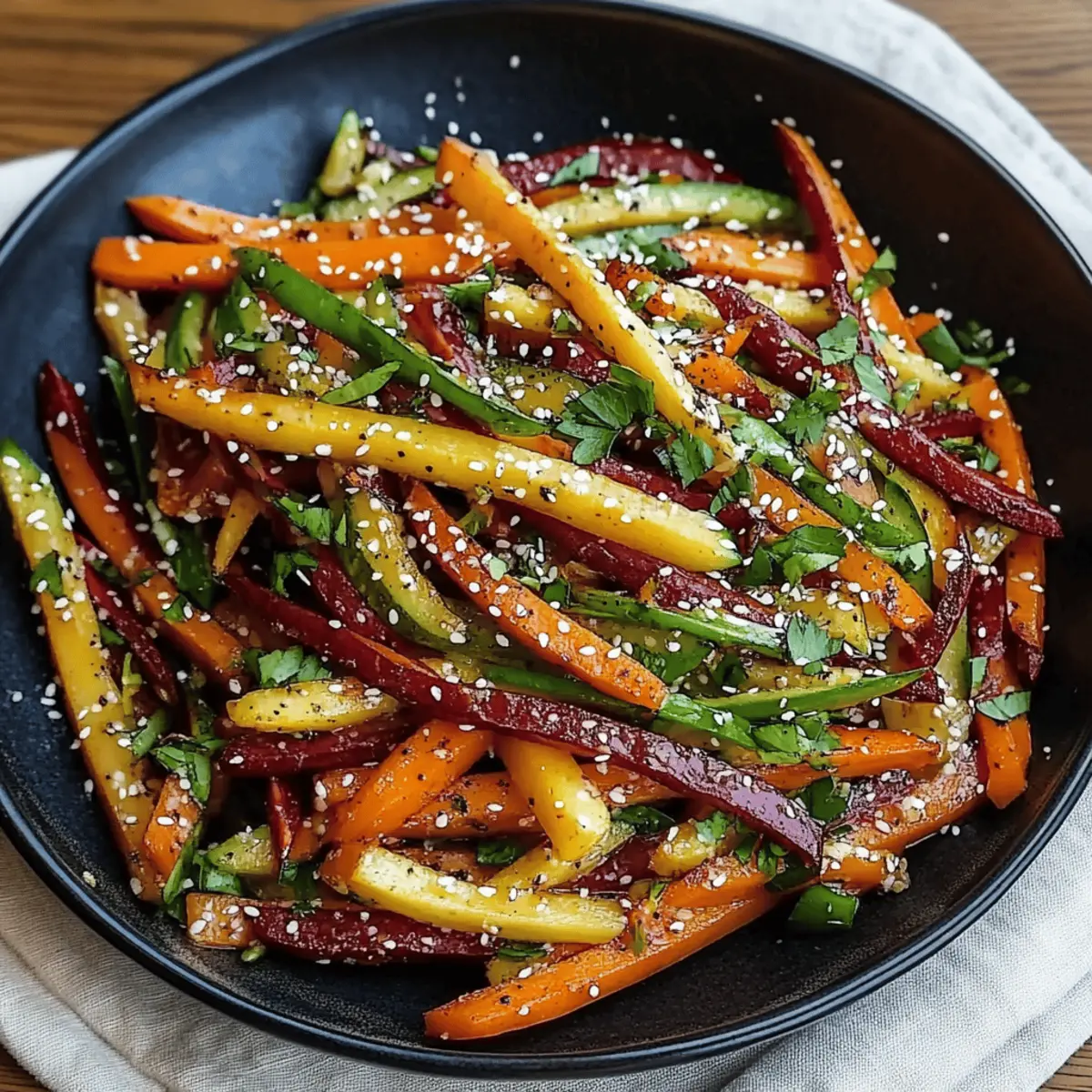 Carrot Sesame Salad