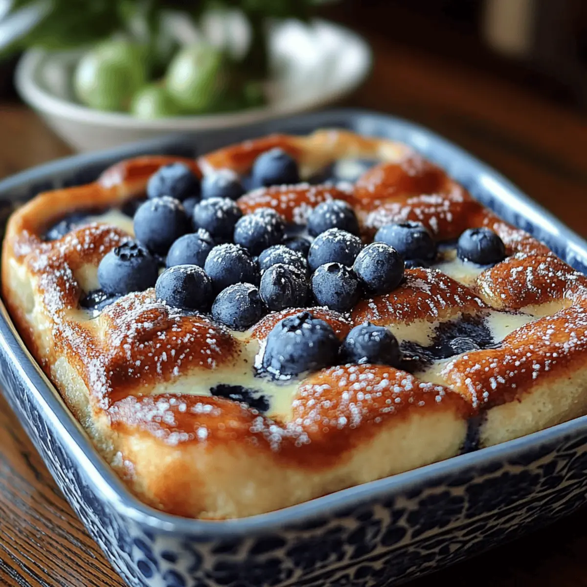 Blueberry Buttermilk Pancake Casserole