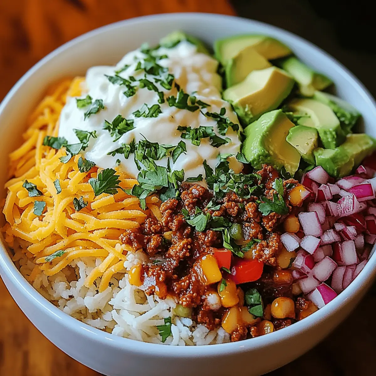 Taco Rice Bowl