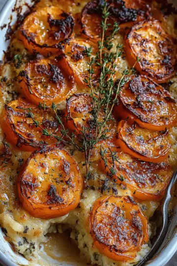 Cheesy Root Vegetable Gratin
