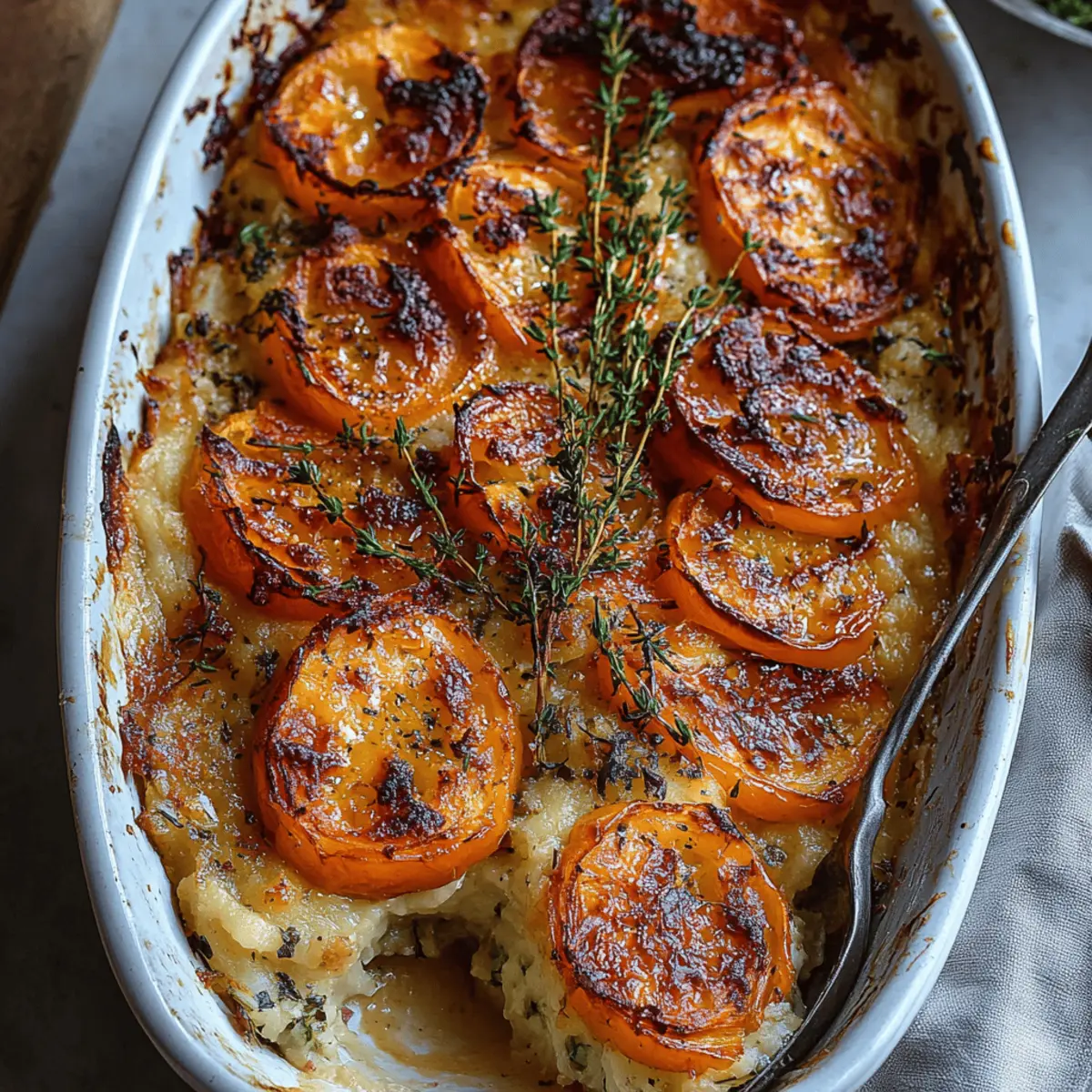 Cheesy Root Vegetable Gratin