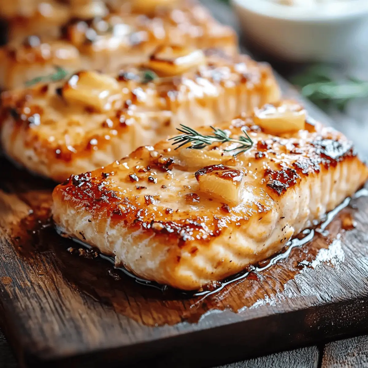 Cedar Plank Grilled Salmon