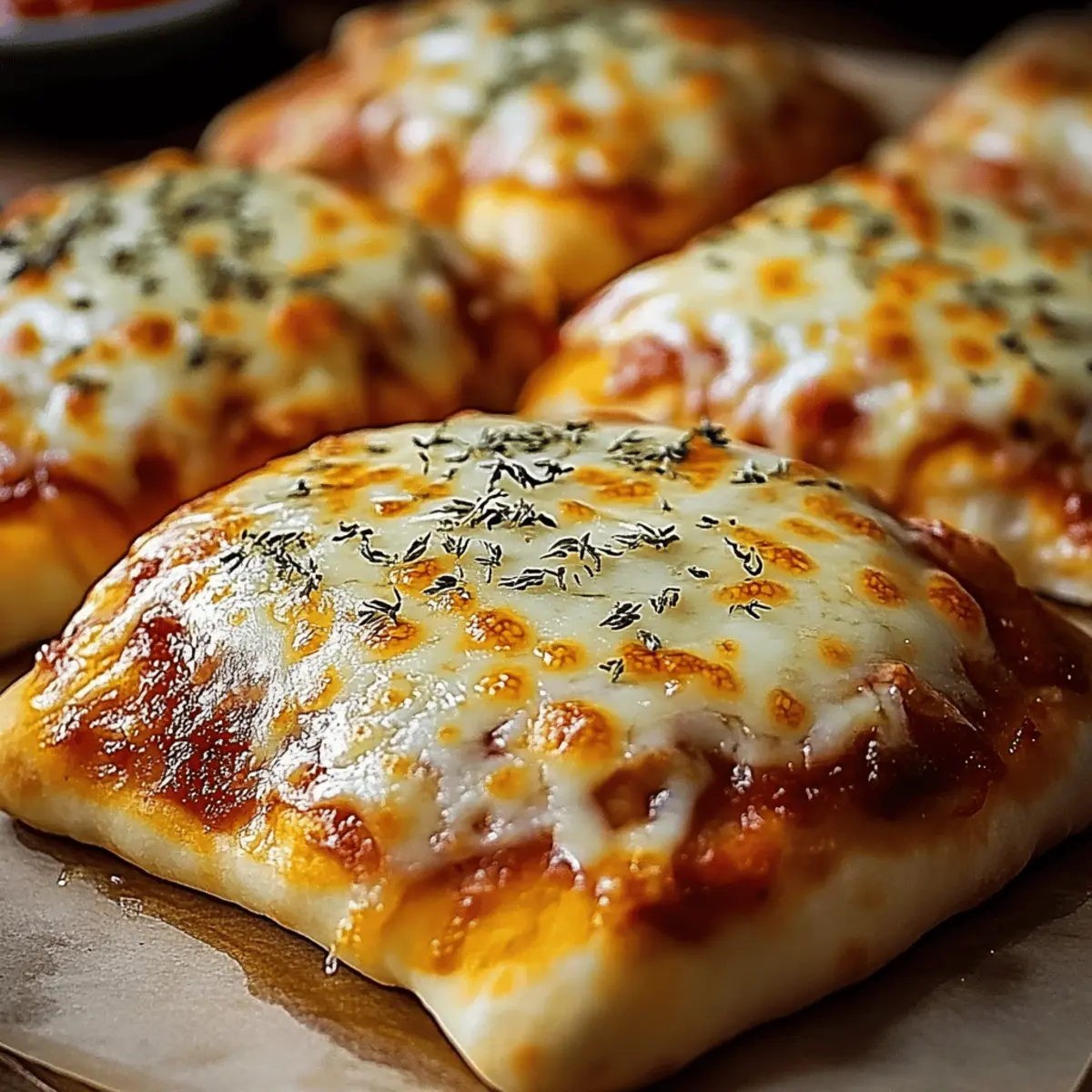 Cheesy Pizza Pockets