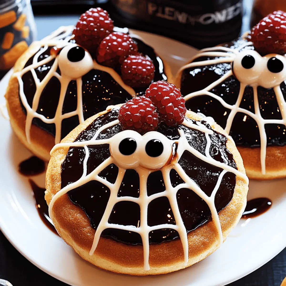 Spider Pancakes