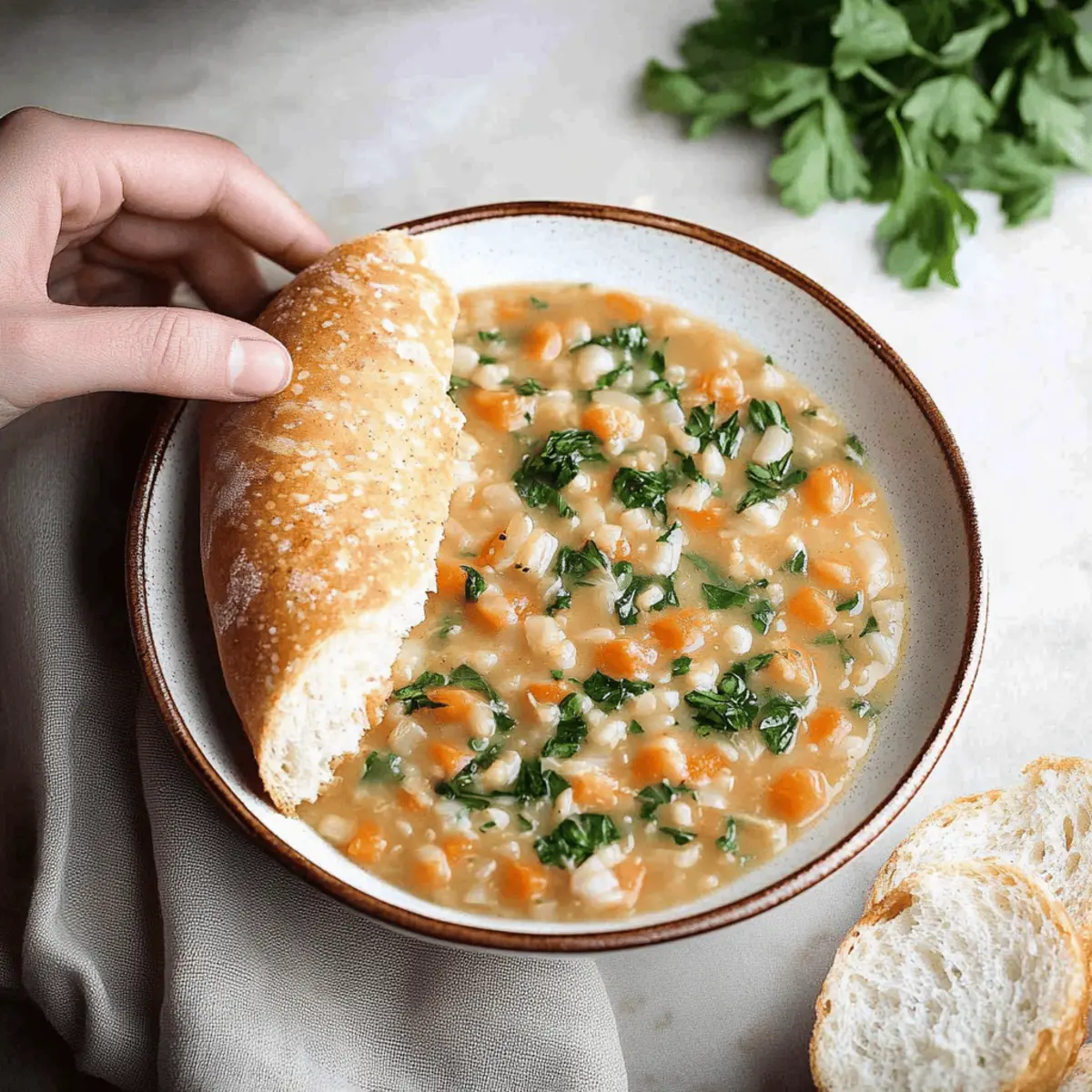 White Bean Soup with Kale