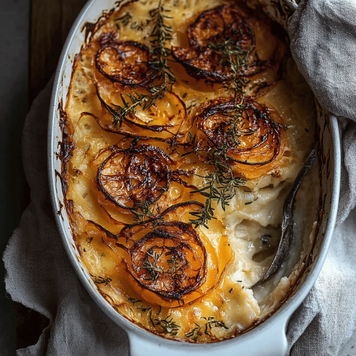Cheesy Root Vegetable Gratin