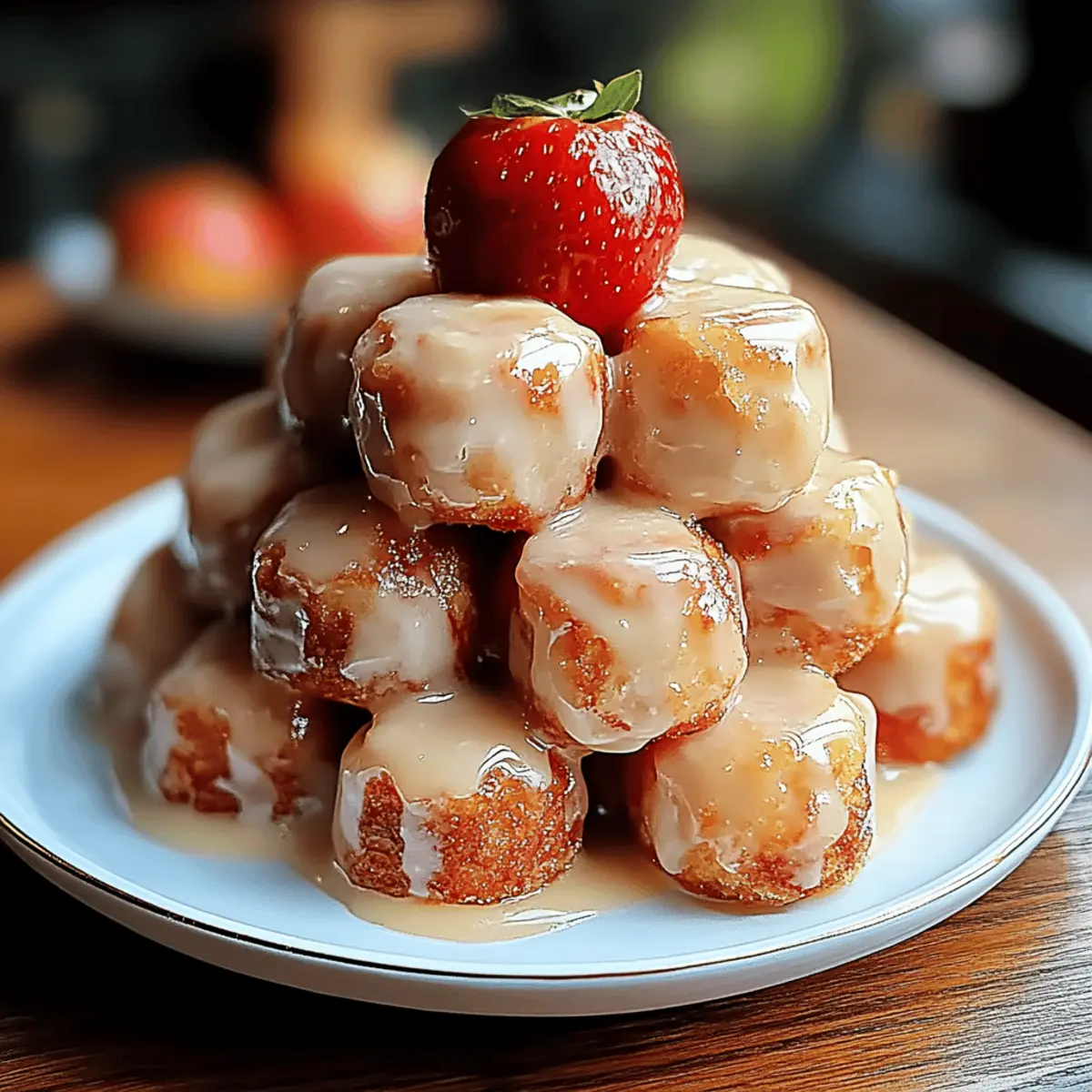 Apple Fritter Bites
