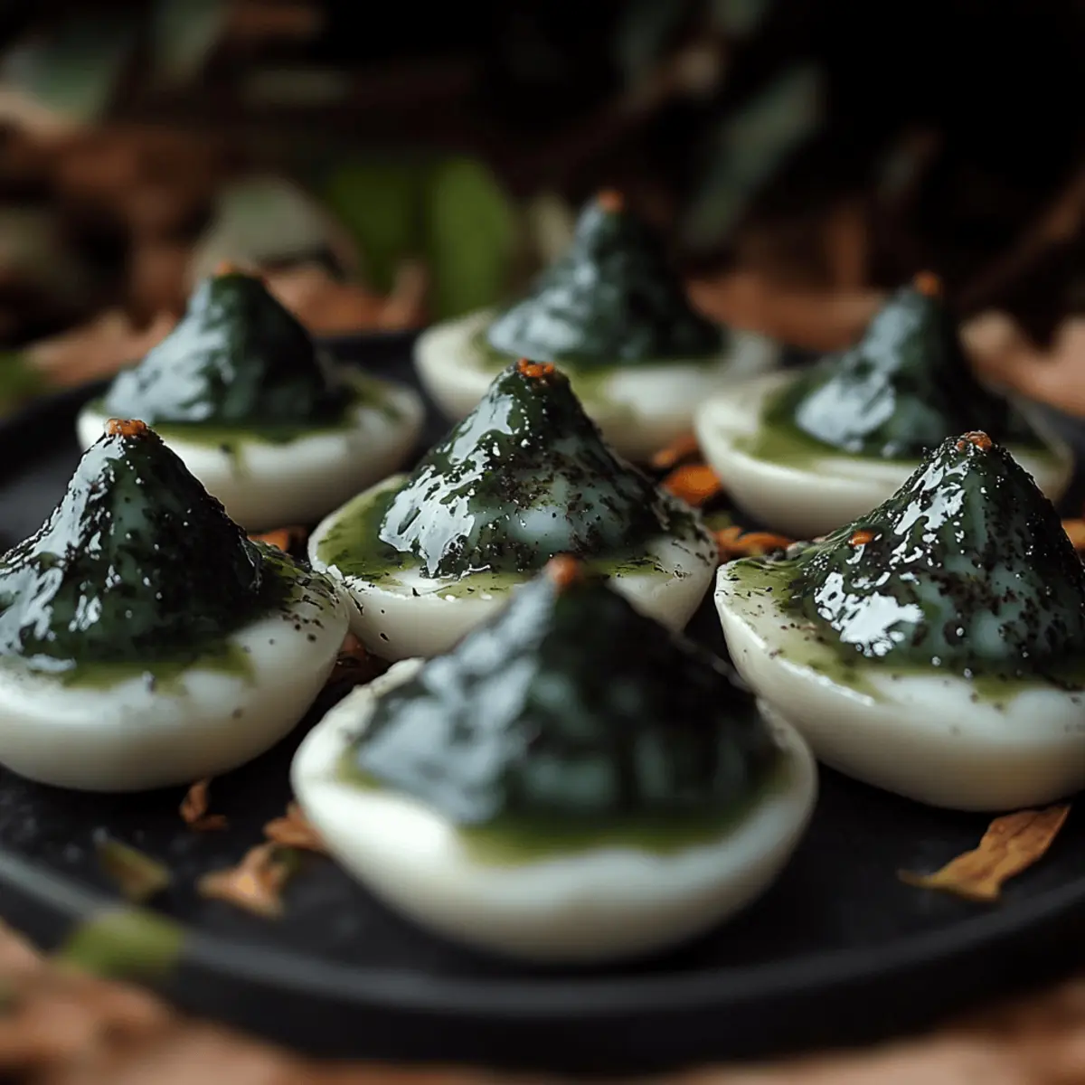 Halloween Deviled Eggs
